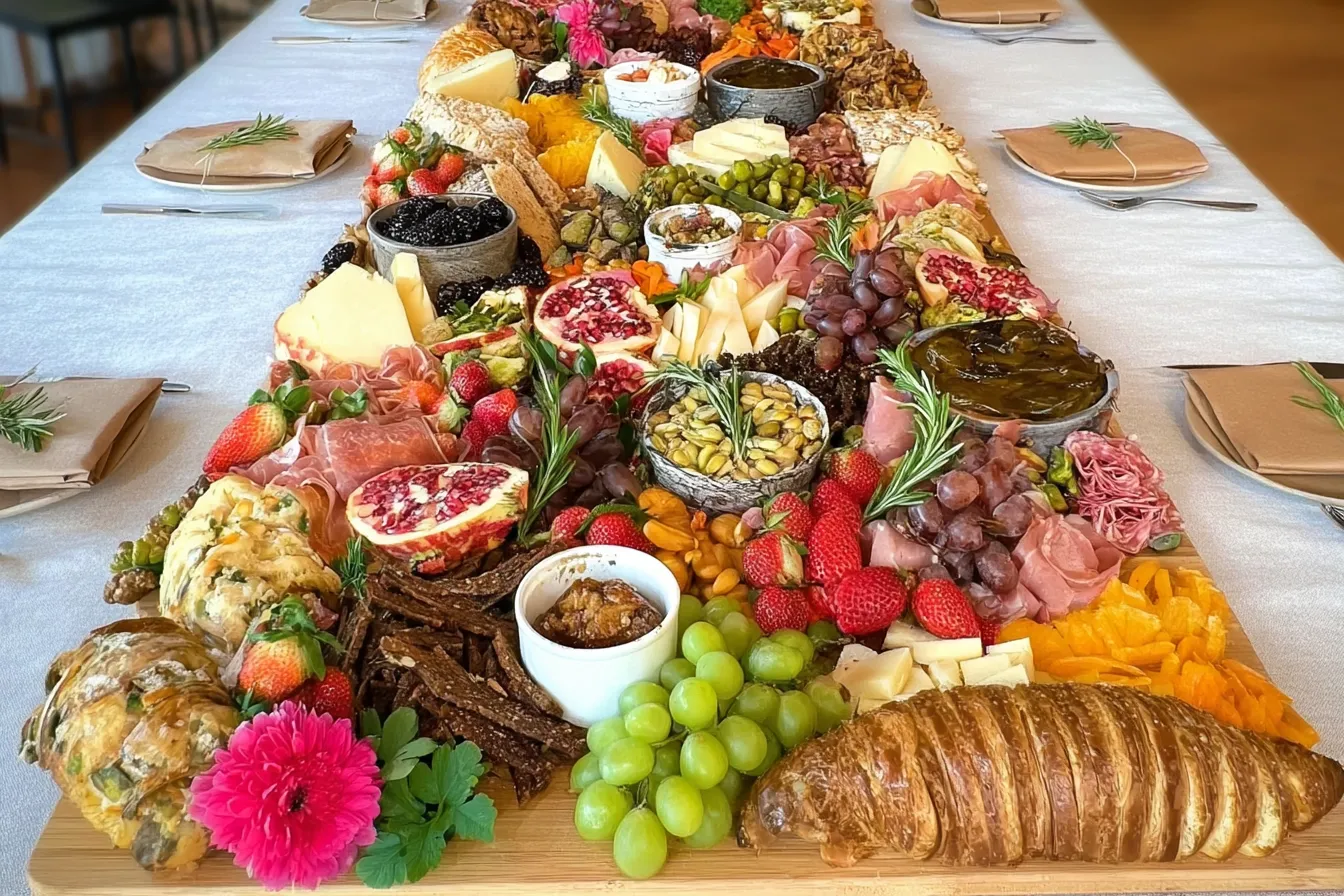 Christmas Party Buffet Board