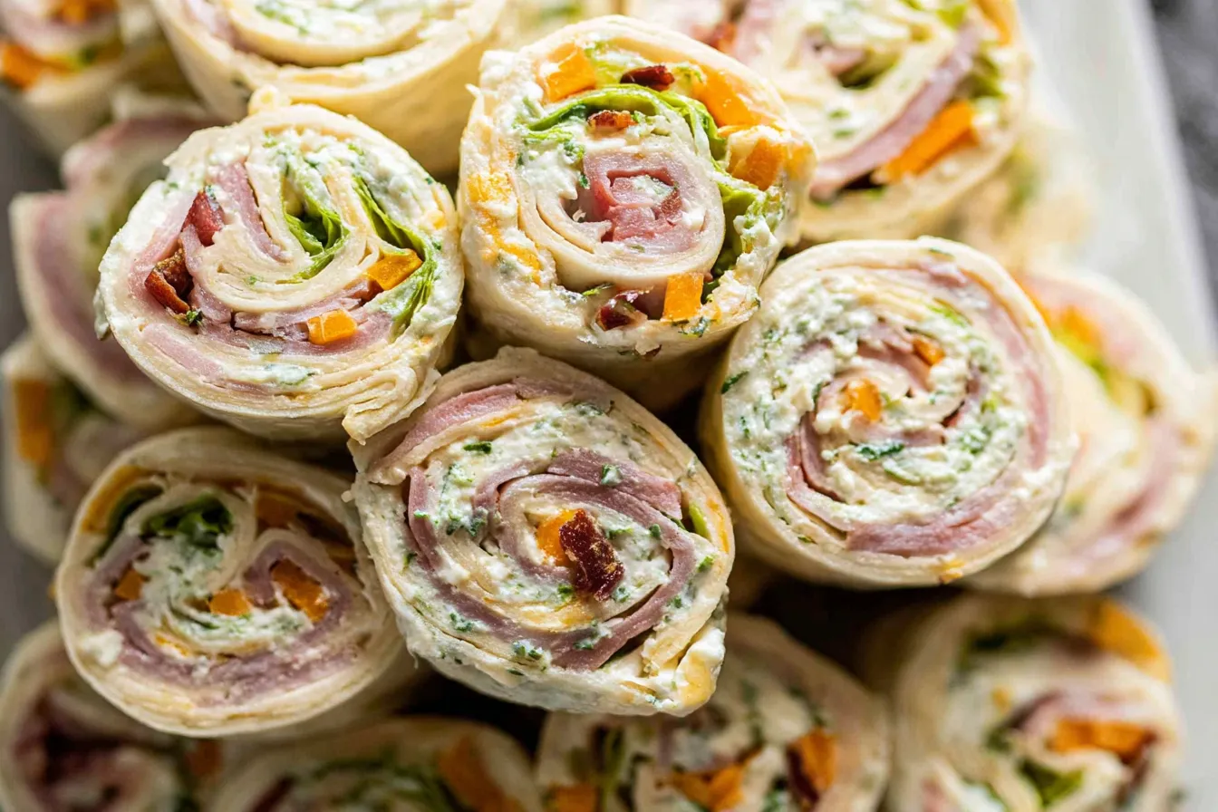 Christmas Veggie Roll Ups