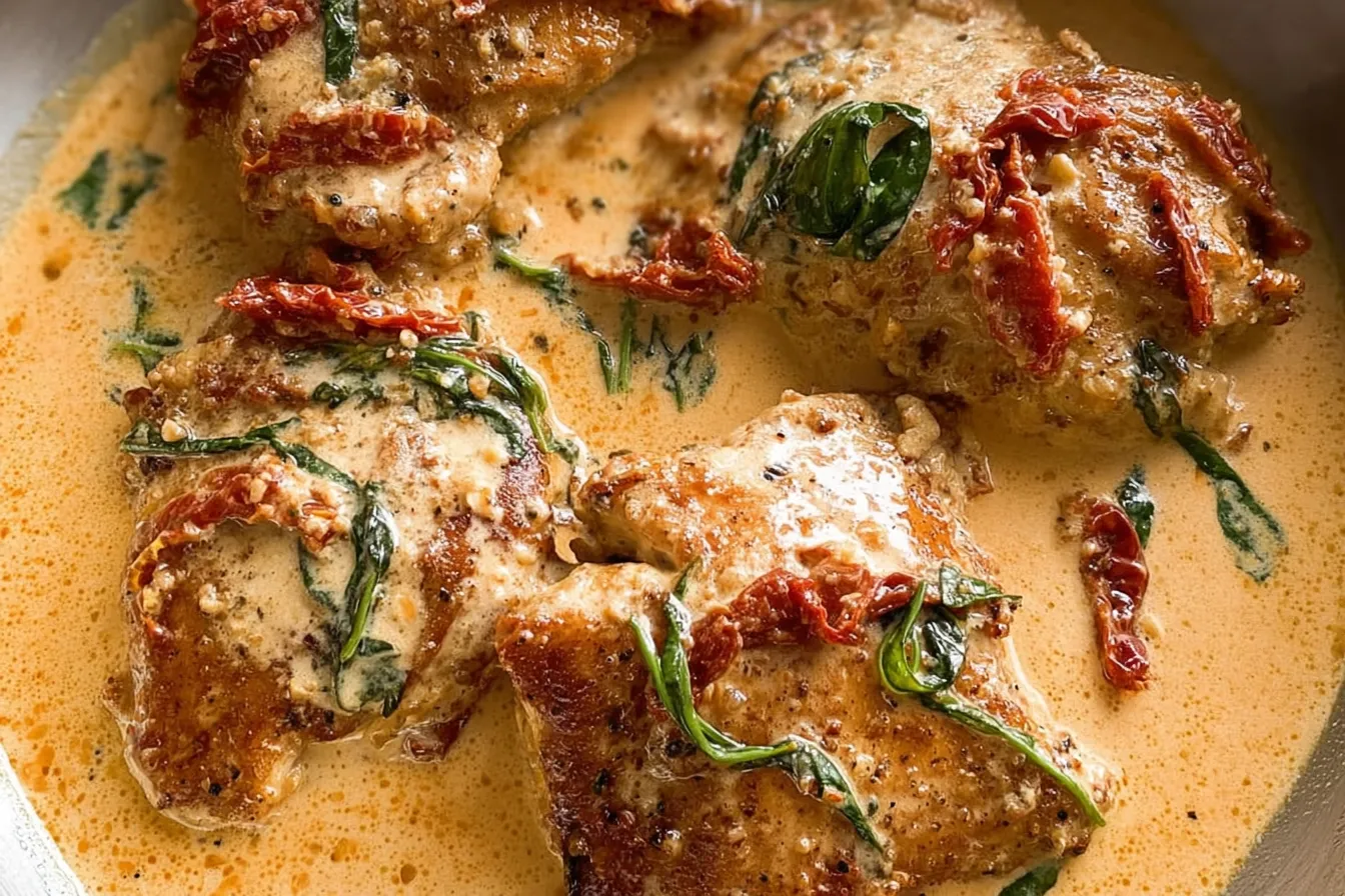 Creamy Sun-Dried Tomato Chicken