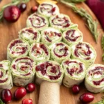 Festive Christmas Cranberry Roll Ups - Delicious Holiday Snack