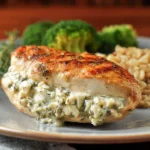 Garlic Cream Cheese Stuffed Chicken – A Flavorful Delight