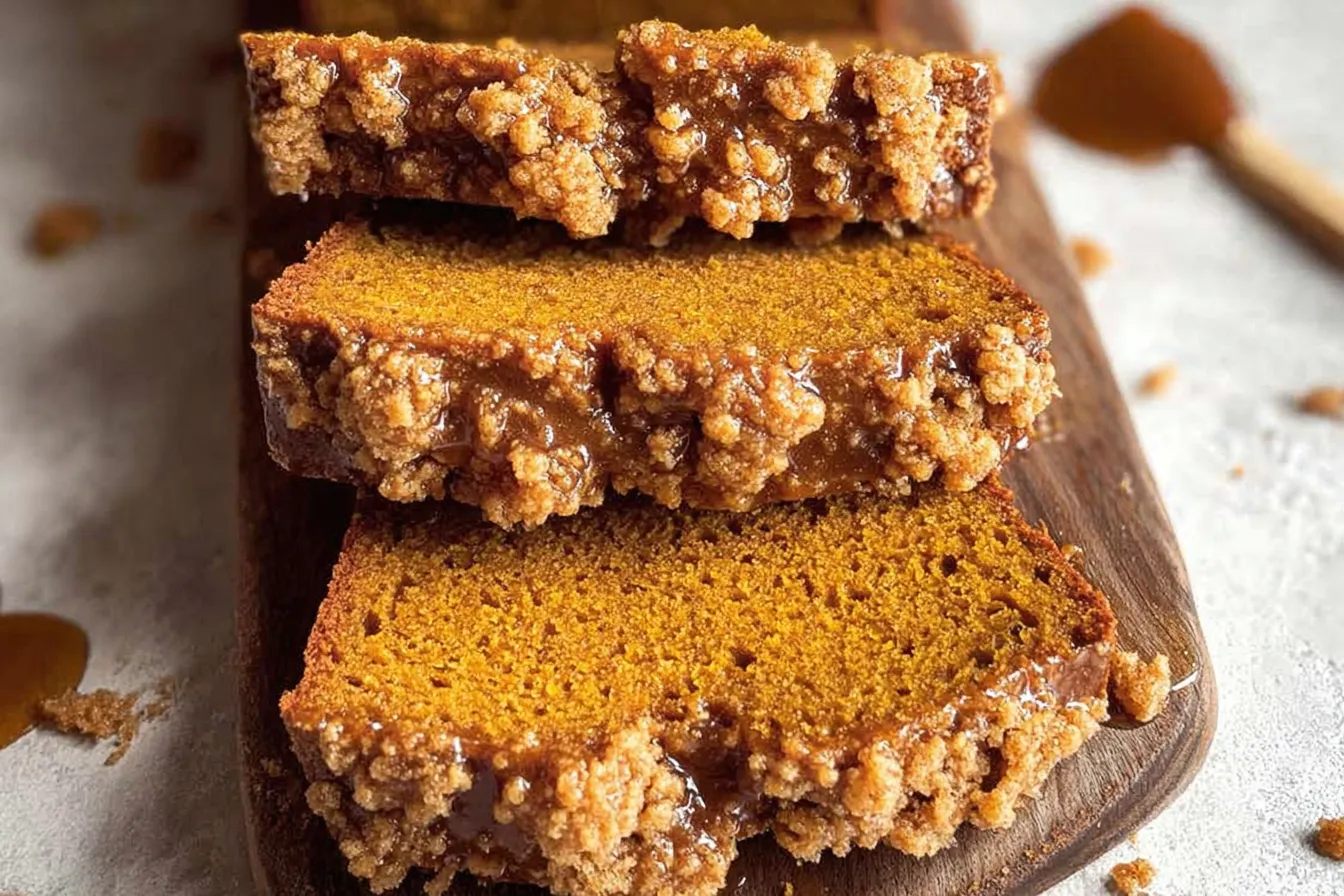Maple Glazed Pumpkin Bread
