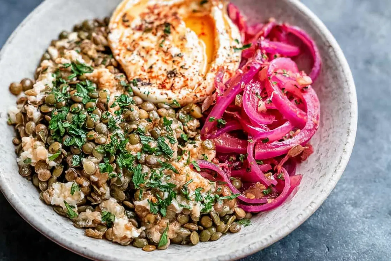 Mediterranean Lentil Power Bowl