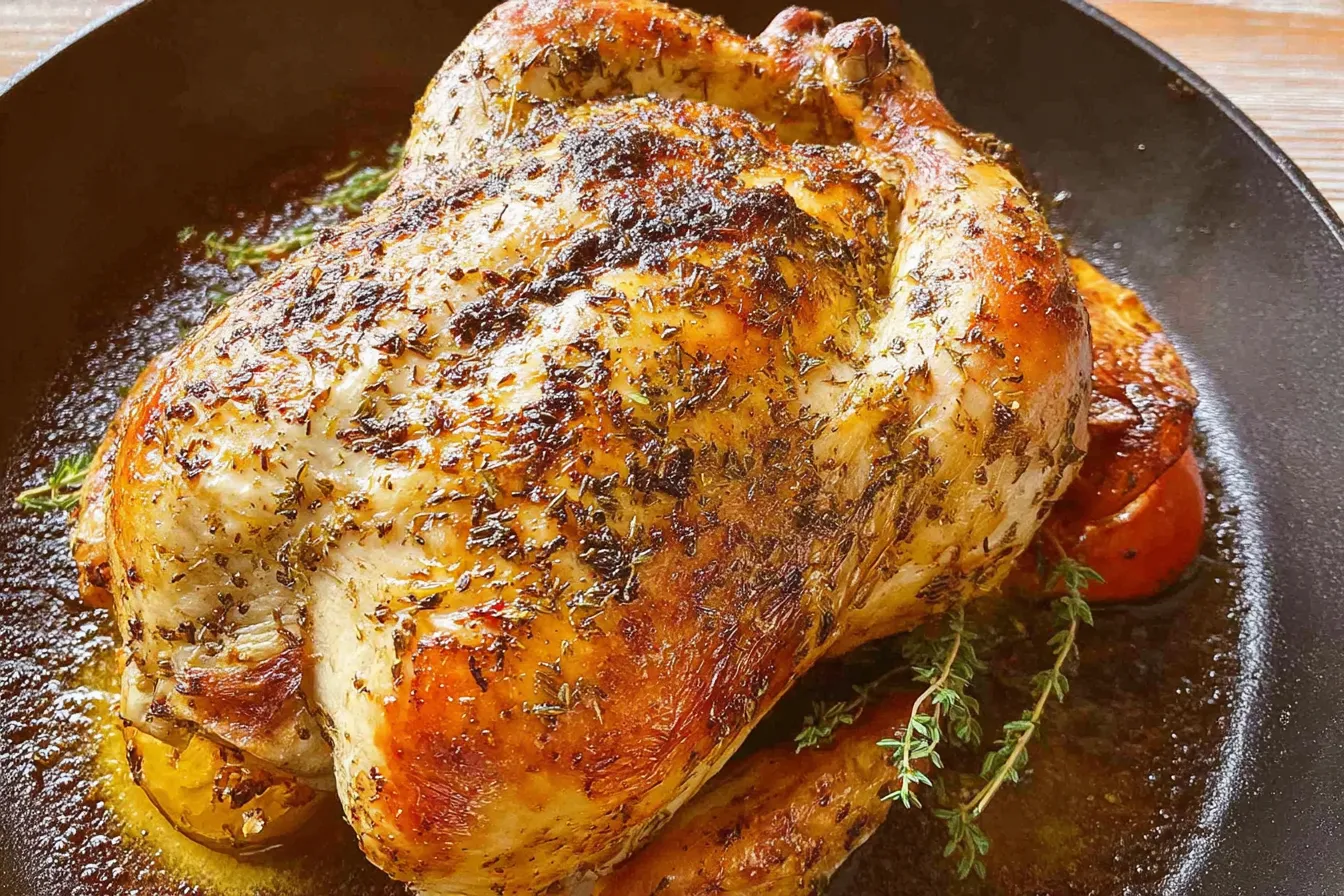 Mediterranean Roasted Chicken for Thanksgiving