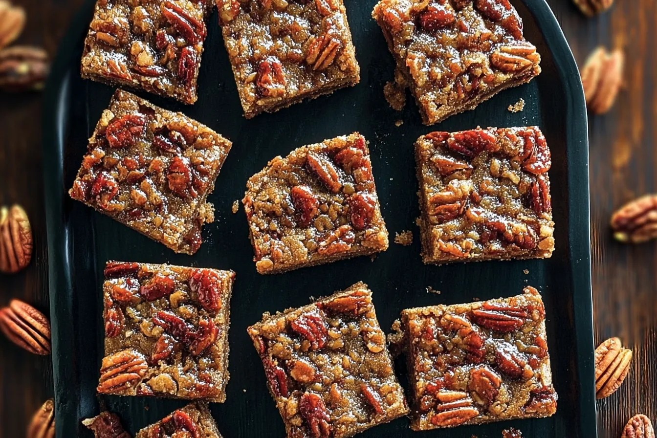 Pecan Pie Blondies