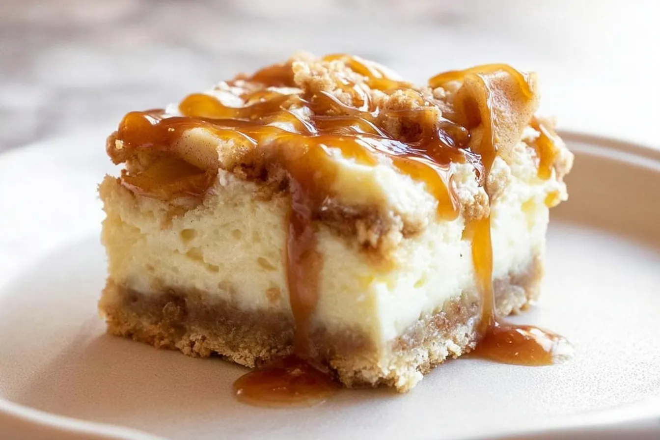 Spiced Apple Cheesecake Bars: A Cozy Fall Delight 2 Spiced Apple Cheesecake Bars