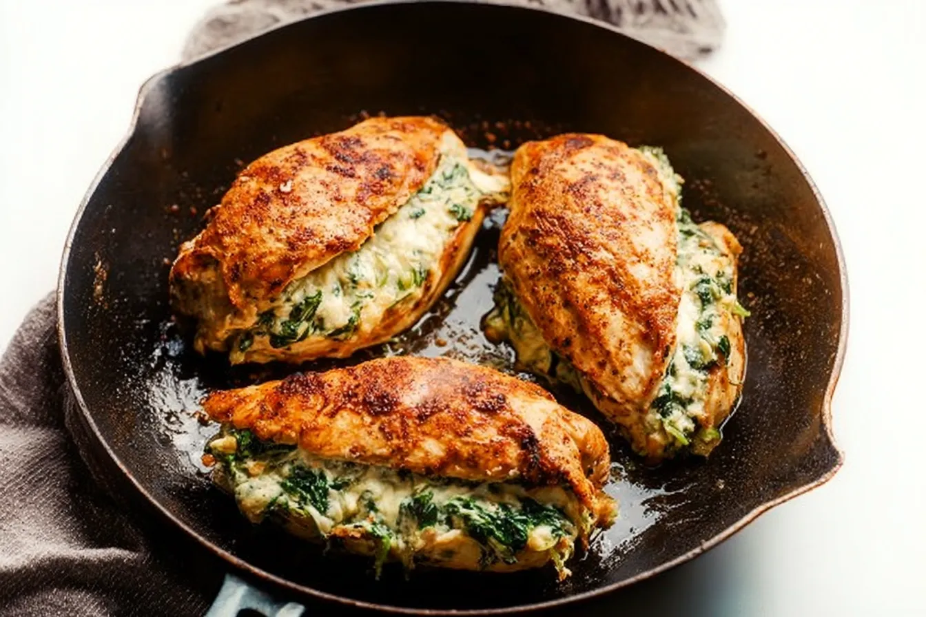 Spinach and Artichoke Stuffed Chicken: A Flavorful Delight 2 Spinach and Artichoke Stuffed Chicken