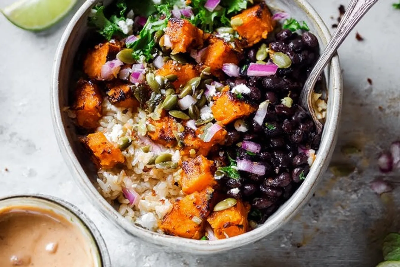 Sweet Potato & Black Bean Bowl