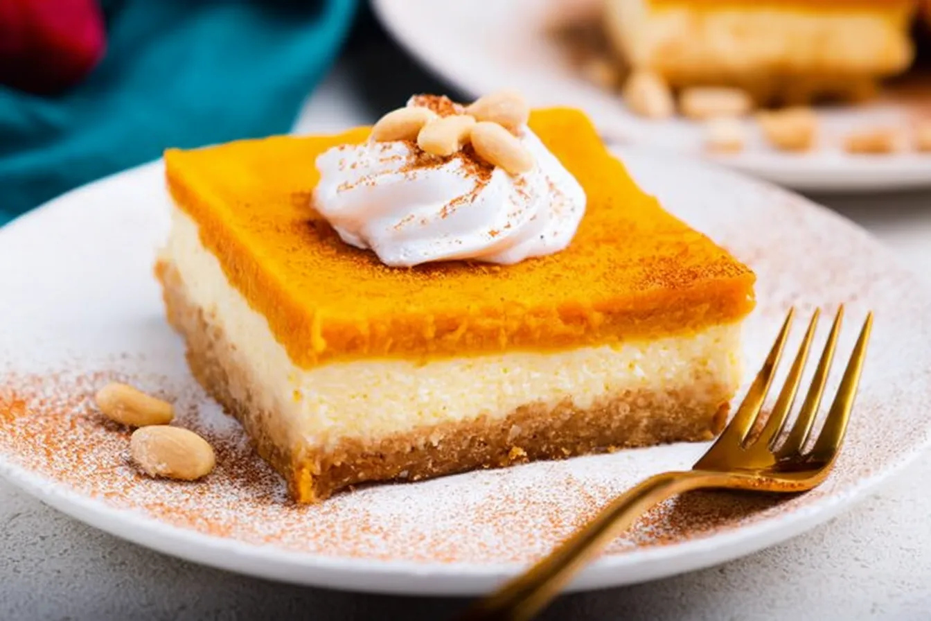 Sweet Potato Cheesecake Bars
