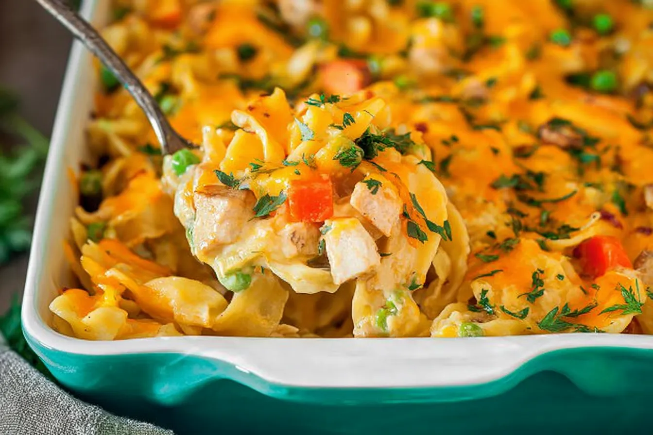 Turkey & Vegetable Holiday Casserole: A Festive Delight! Turkey & Vegetable Holiday Casserole Freshly Baked