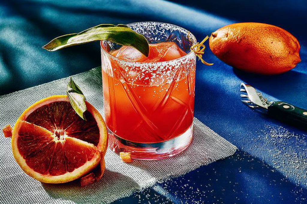 Blood Orange Margarita – Seasonal citrus with tequila Bliss 2 Blood Orange Margarita