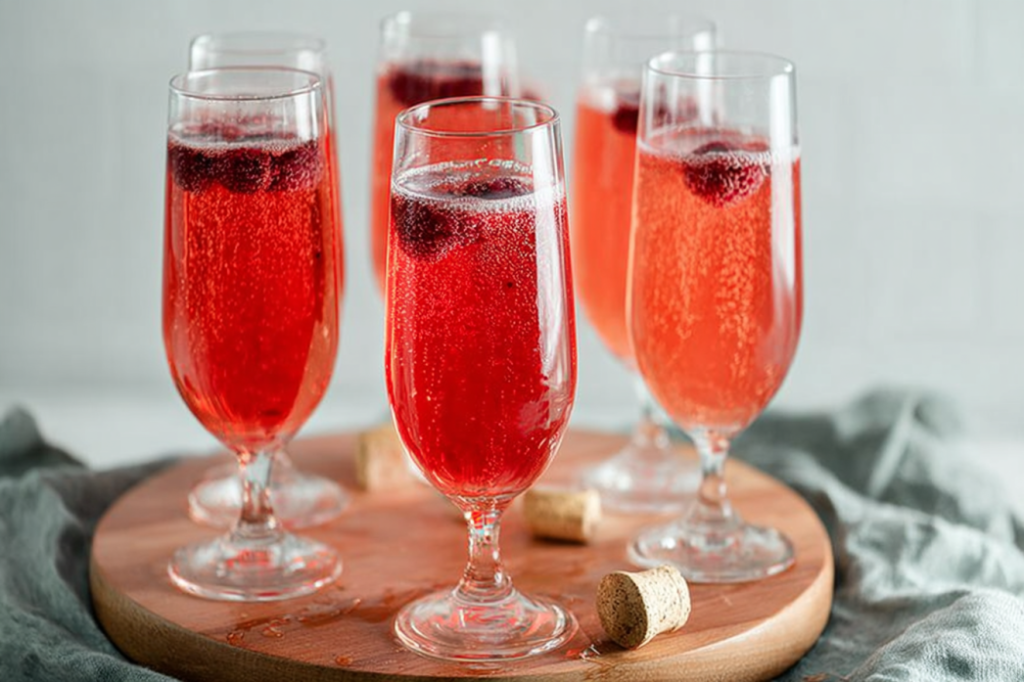 Raspberry Champagne Punch Bowl – A sweet berry twist on a classic 2 Raspberry Champagne Punch Bowl