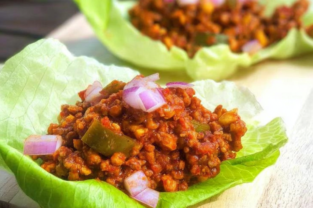 Sloppy Joe Lettuce Wraps
