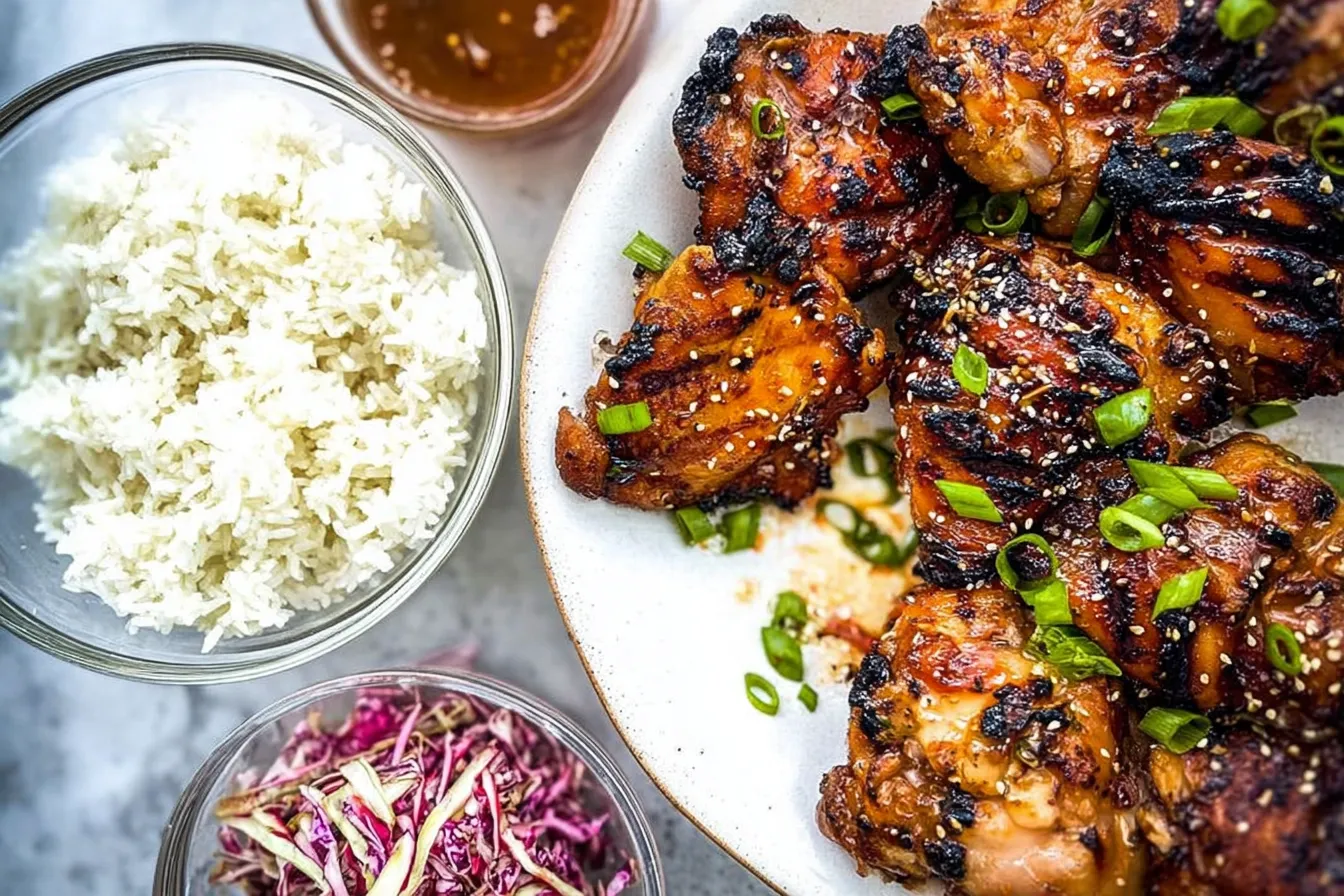 Asian Style Chicken Thigh Meal Prep – Deliciously Savory