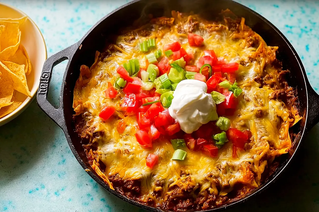Beef Enchilada Skillet – 30 minute meal