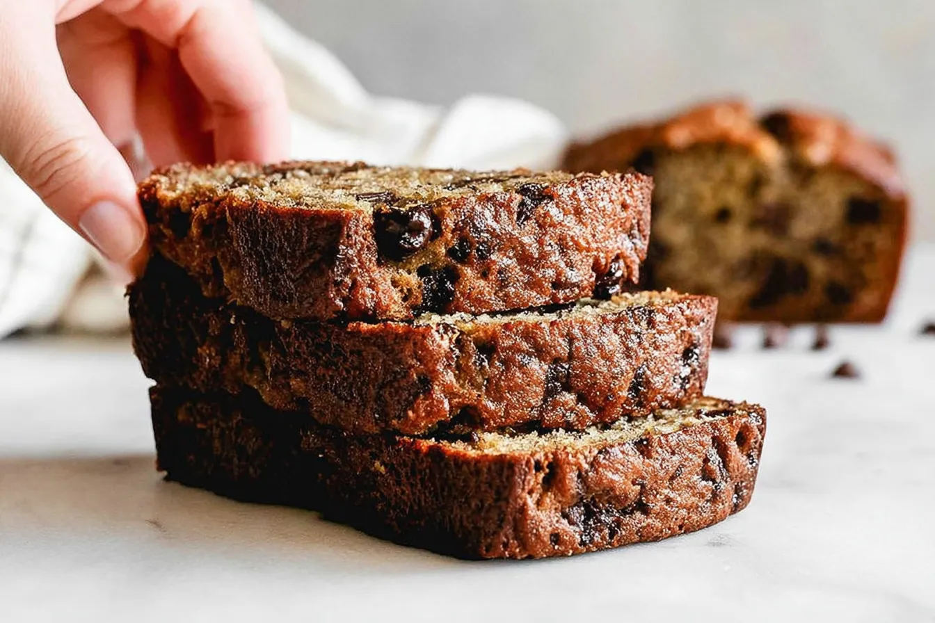 Best Chocolate Chip Banana Bread Recipe – Bakery quality