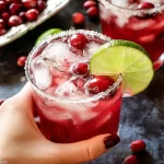 Sparkling Cranberry Margarita