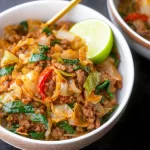 Ground Beef Cabbage Bowls