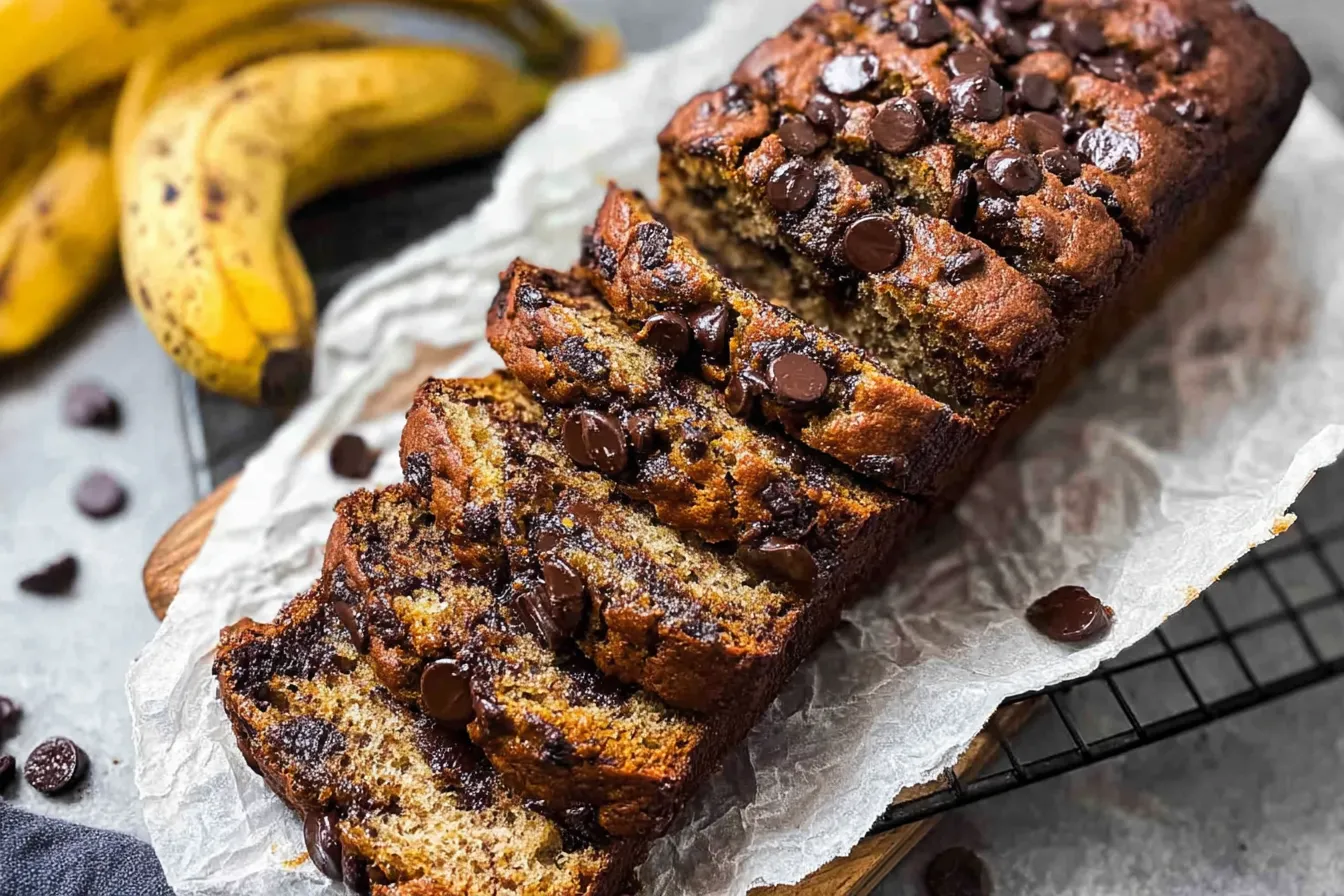 Chocolate Chip Banana Bread – Soft and Melty Delight 2 Chocolate Chip Banana Bread – Soft and melty