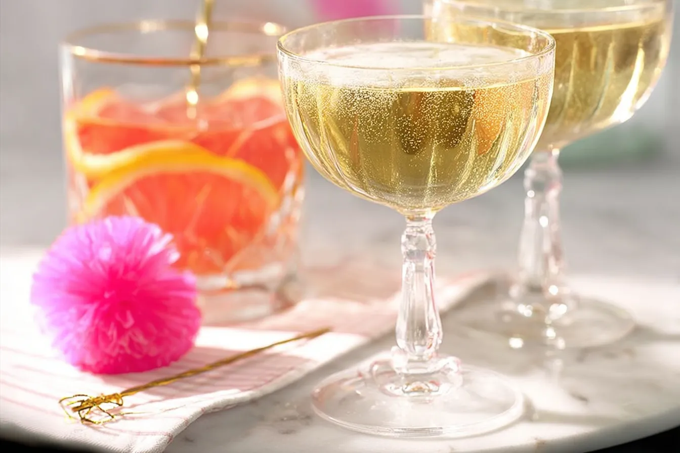 Citrus Champagne Holiday Spritz – Bubbly and Bright Cocktail
