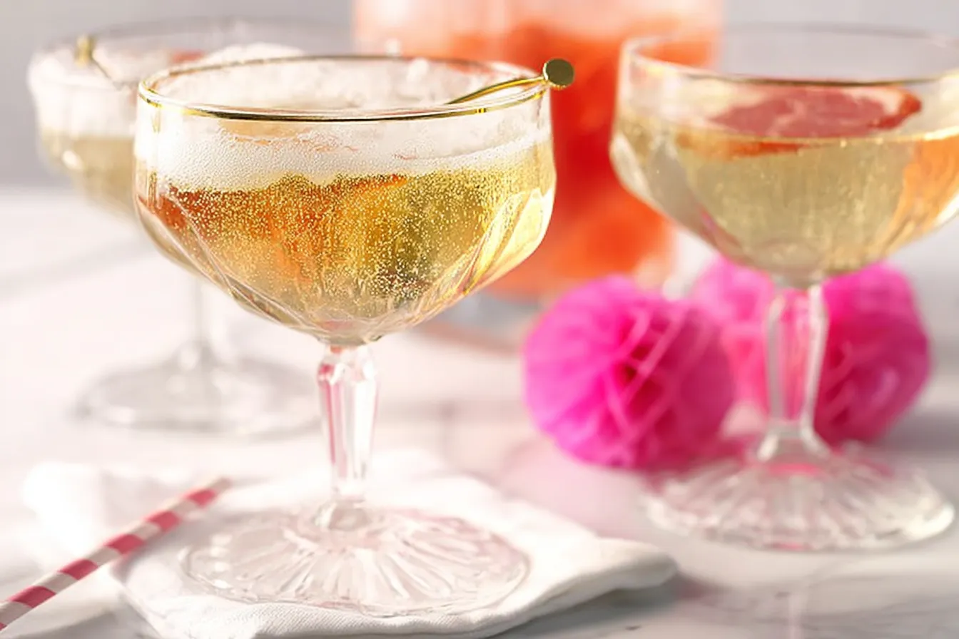 Citrus Champagne Holiday Spritz – Bubbly and bright