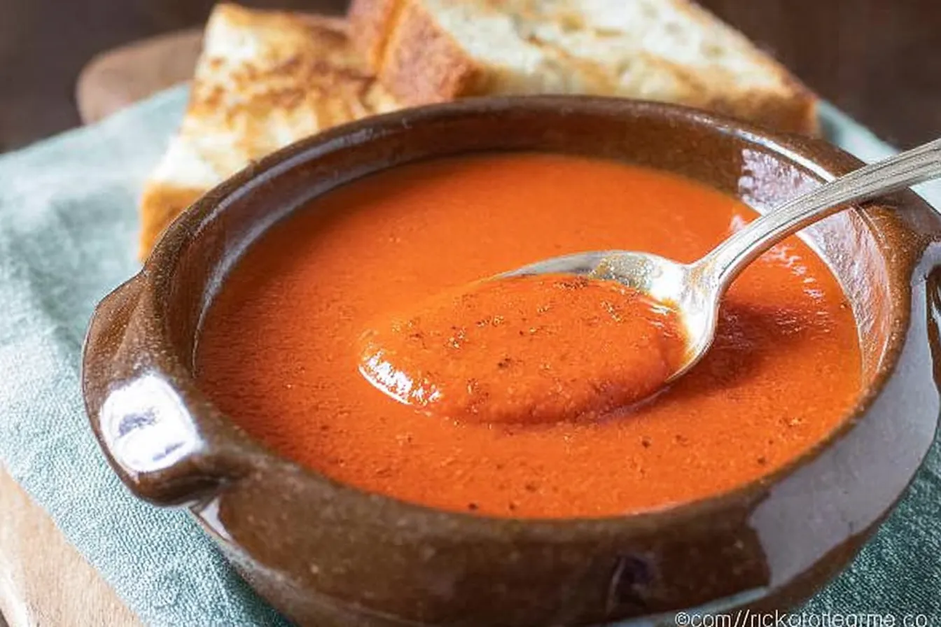 Creamy Tomato Soup without Flour – Gluten free