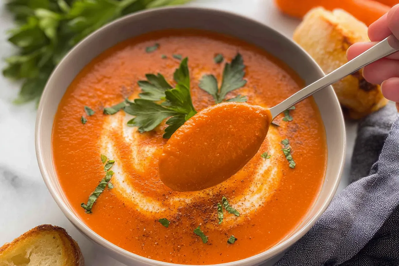 Crockpot Creamy Tomato Soup – Set it and forget it 2 Crockpot Creamy Tomato Soup – Set it and forget it