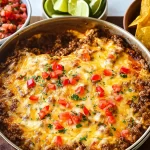Easy Ground Beef Mexican Dinner Bake Ready to Serve