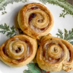 Savory Cranberry Cheese Pinwheels