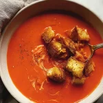 Low Carb Creamy Tomato Soup – Simple and Filling Delight 3 Low Carb Creamy Tomato Soup in a bowl
