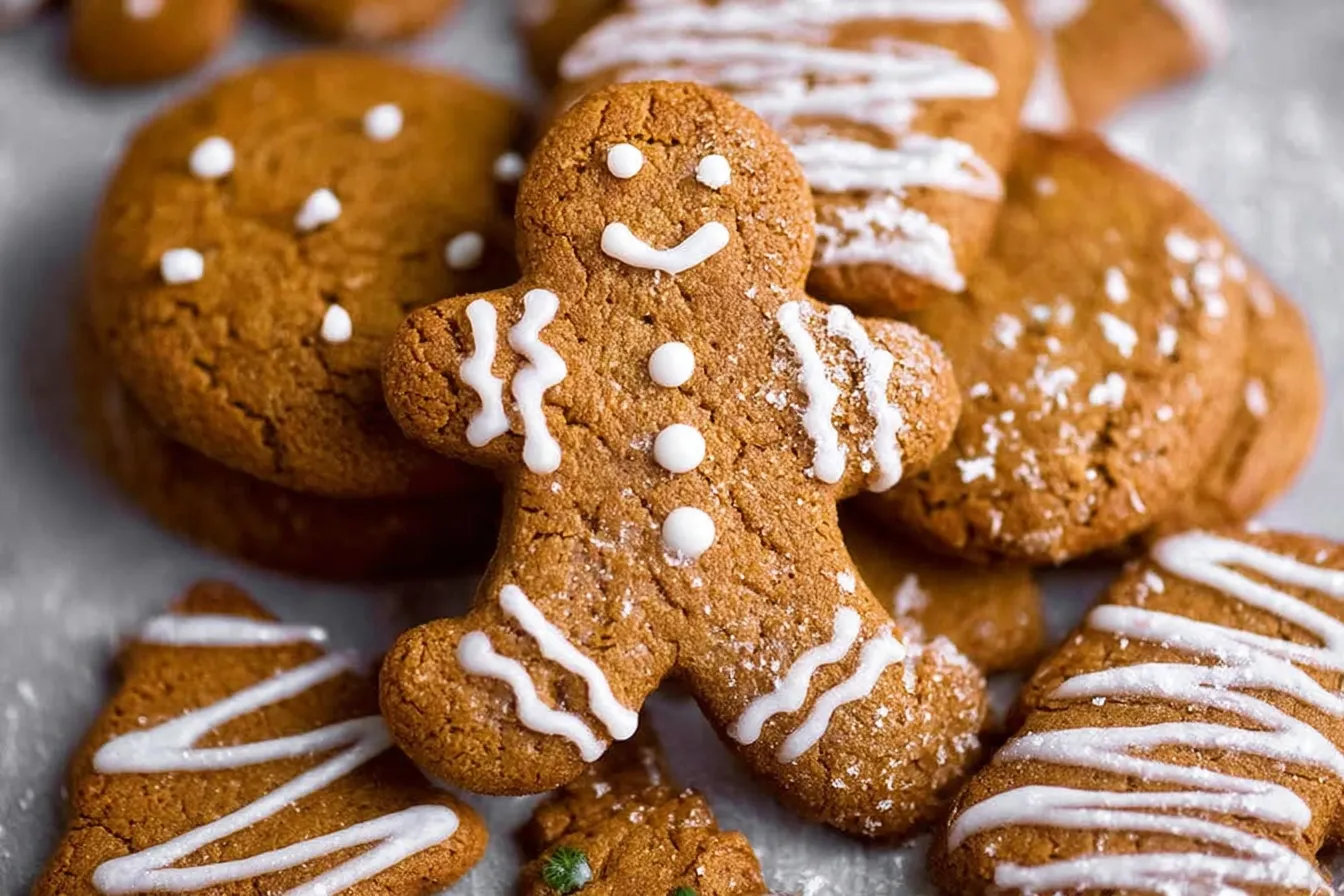 Soft Gingerbread Molasses Cookies – Chewy and Aromatic Delight Soft Gingerbread Molasses Cookies
