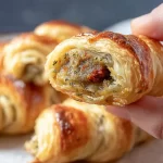 Sausage Puff Pastry Twists
