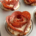 Pizza Roses – Romantic and Crowd-Pleasing Appetizer Delight 3 Pizza Roses - A Romantic Appetizer for Any Occasion