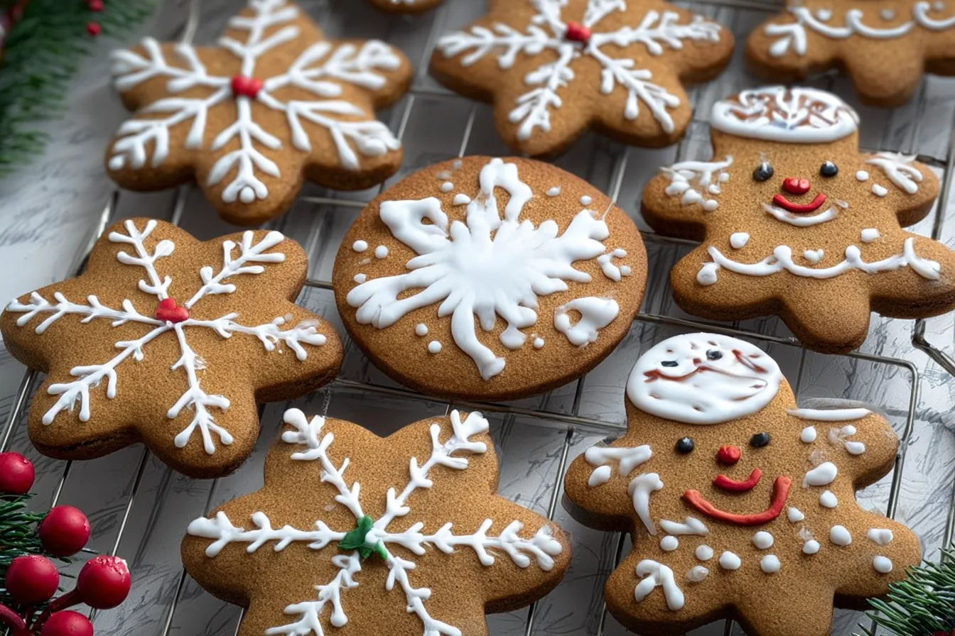 Frosted Gingerbread Cookies – Traditional Flavor You’ll Love Frosted Gingerbread Cookies