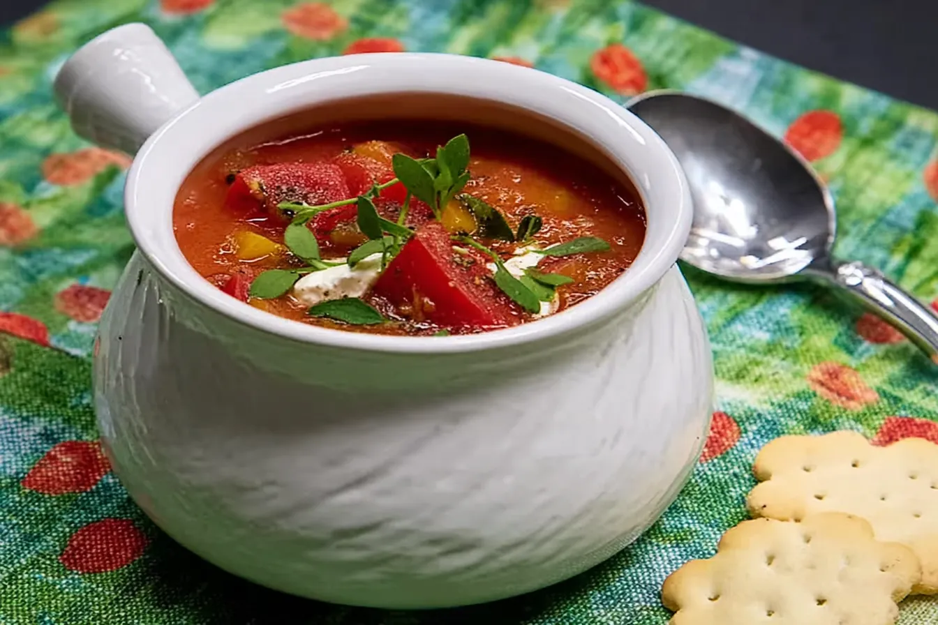 Tomato Soup with Cream Cheese – Extra rich texture Delight 2 Tomato Soup with Cream Cheese – Extra rich texture