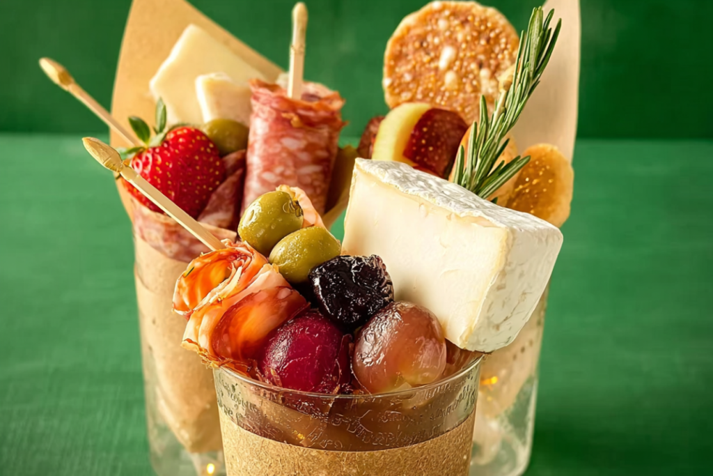 Valentine Charcuterie Cups – Trendy Party Appetizer You’ll Love 2 1 Valentine Charcuterie Cups – Trendy party appetizer