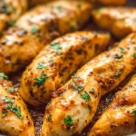 Easy Chicken Tenderloin Dinner Plated