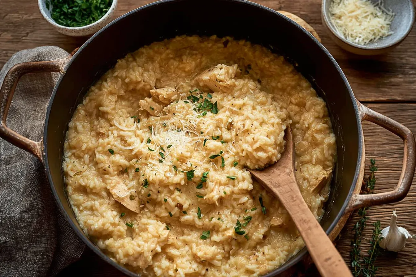 Garlic Parmesan Chicken and Rice Soup — Bold flavor comfort bowl 2 Garlic Parmesan Chicken and Rice Soup — Bold flavor comfort bowl