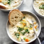 Instant Pot Creamy Chicken Rice Soup — Fast and Flavorful Comfort 3 Creamy Chicken Rice Soup in Instant Pot