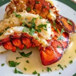 Delicious Lobster Tail with Creamy Butter Sauce