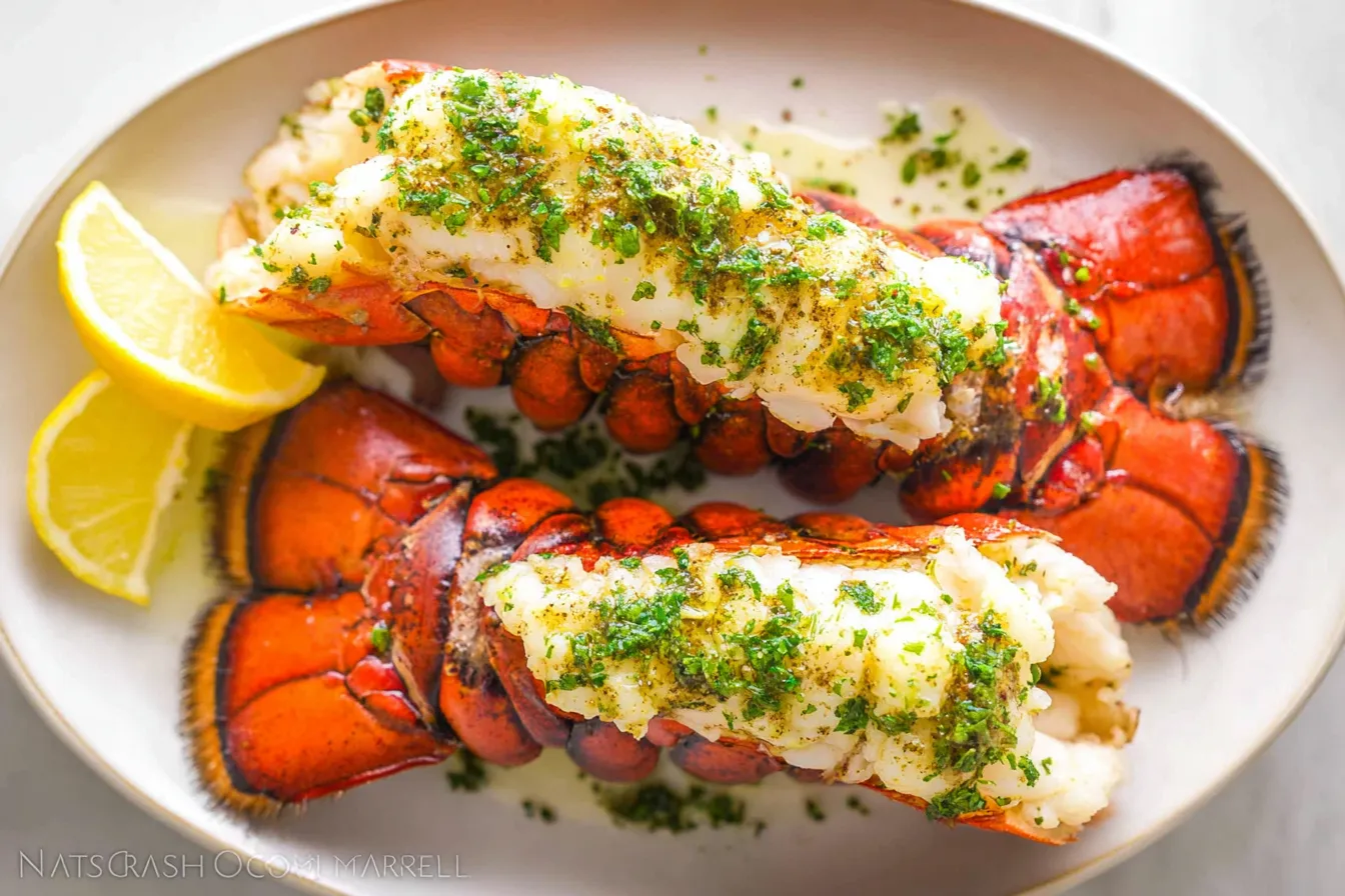 Lobster Tail with Garlic Herb Butter — Simple and Elegant Recipe 2 Lobster Tail with Garlic Herb Butter — Simple and elegant