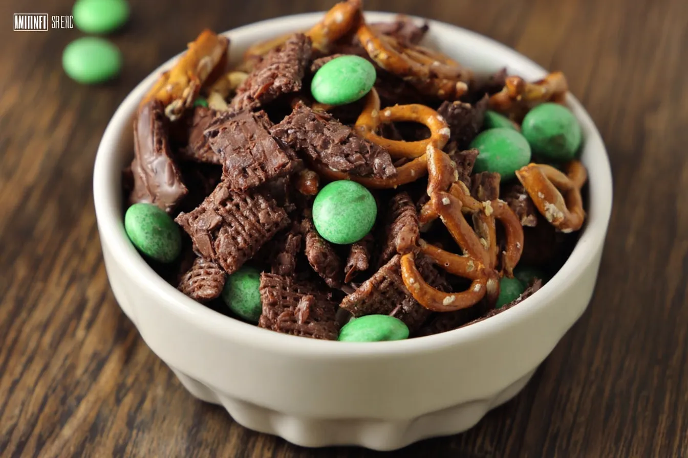 Mint Chocolate Snack Mix