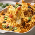 Delicious Nacho Chicken Casserole with Crunchy Chips