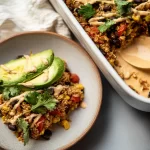 Delicious Southwest Black Bean and Corn Casserole
