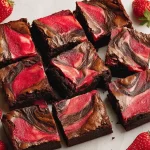 Strawberry Swirl Brownies — A Decadent Dessert Delight
