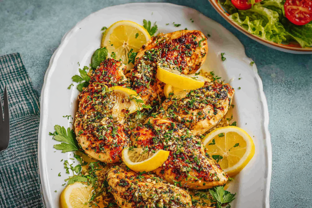 Easy Lemon Garlic Chicken Breast: A Flavorful Delight 2 Easy Lemon Garlic Chicken Breast