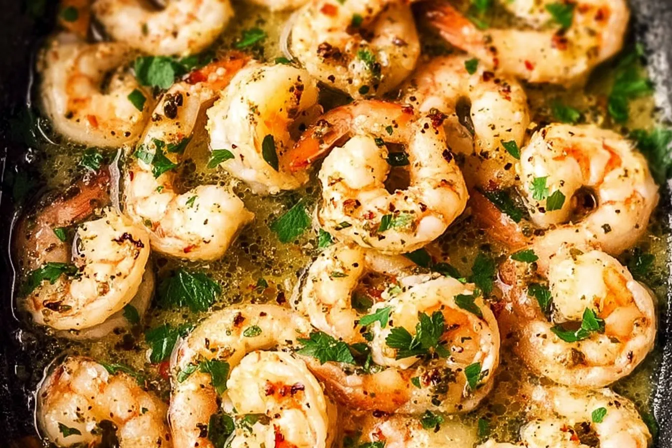 15 Minute Garlic Butter Shrimp: A Quick Delight! 1 Delicious 15 Minute Garlic Butter Shrimp Ready to Serve