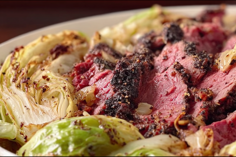 Cabbage and Corned Beef Skillet Bake: A Delightful Comfort Dish 2 Cabbage and Corned Beef Skillet Bake