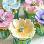 Spring Baby Shower Flower Cupcakes: Delightful Sweet Treats 3 Spring Baby Shower Flower Cupcakes