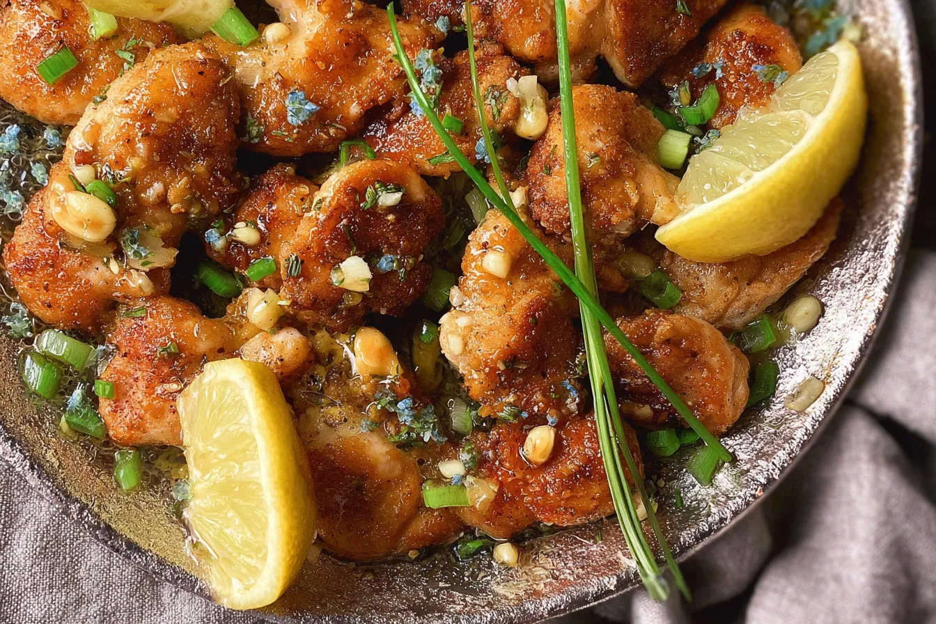 Tender Air Fryer Garlic Butter Chicken with Fresh Herbs
